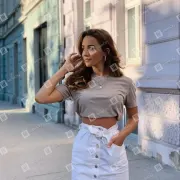 Фото анкеты: проститутка Ангелина: 20 лет, Москва, Хорошёвский, стройная, шатенка, 168 см, снимок 2